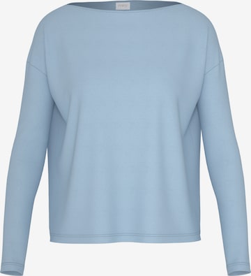 Chemise de nuit 'Casual Rib ' Mey en bleu : devant