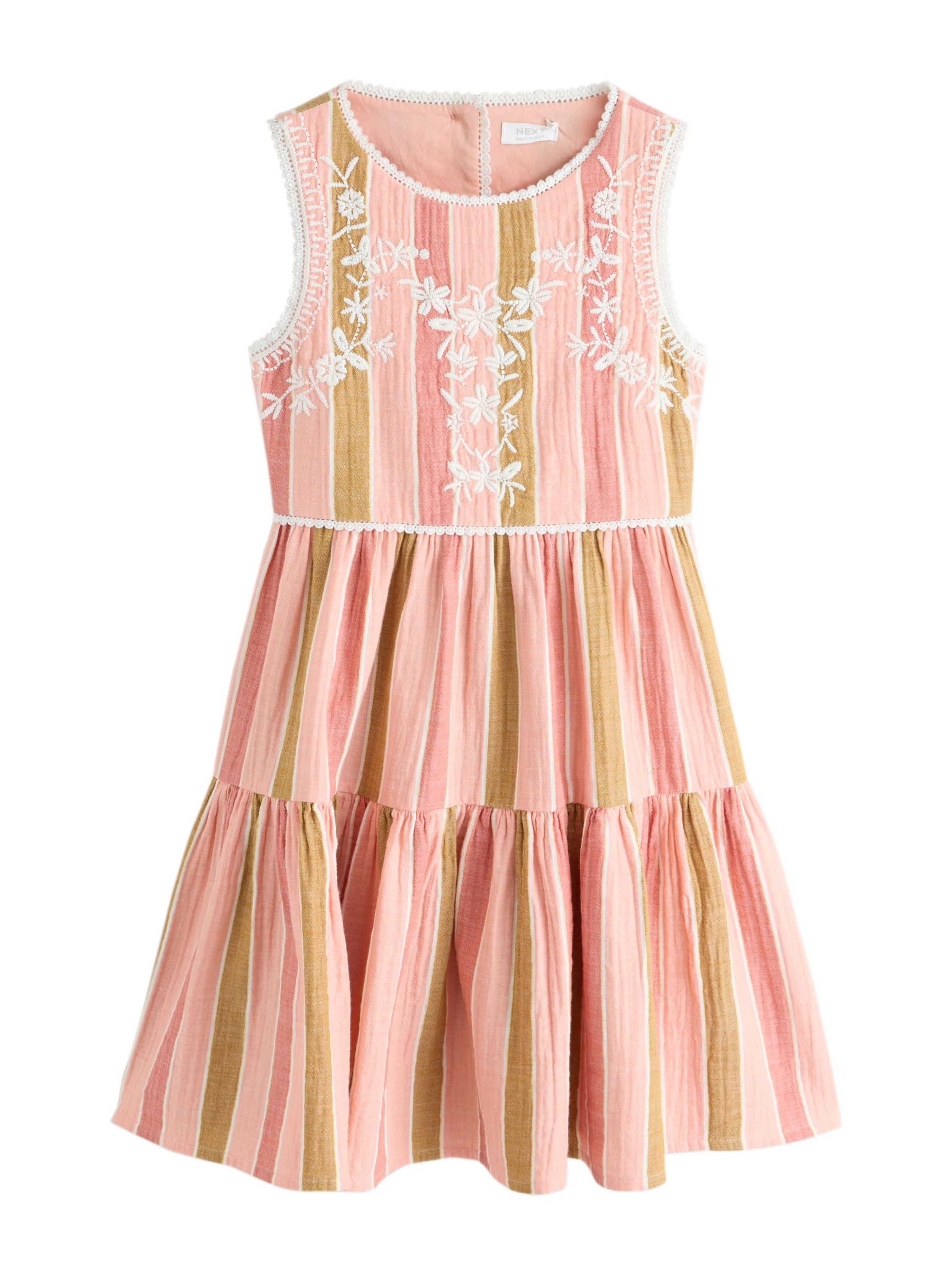 Next - Vestido en rosa: frente