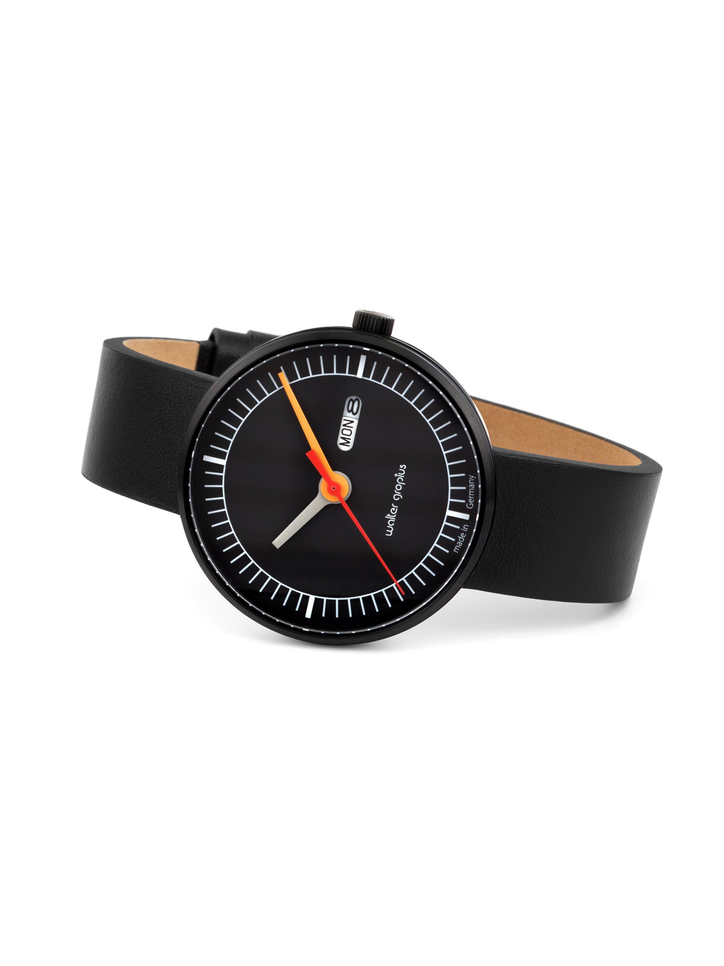 WALTER GROPIUS Analog Watch 'CLASSIC' in Black