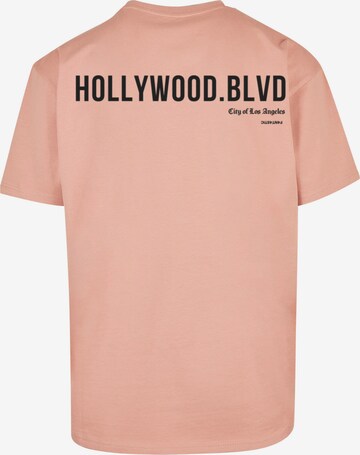 F4NT4STIC Shirt 'Hollywood blvd' in Roze