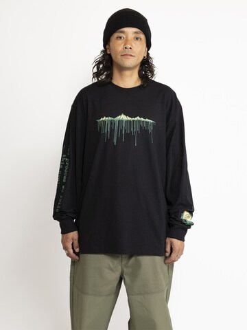 Volcom Shirt 'IGUCHI' in Zwart: voorkant