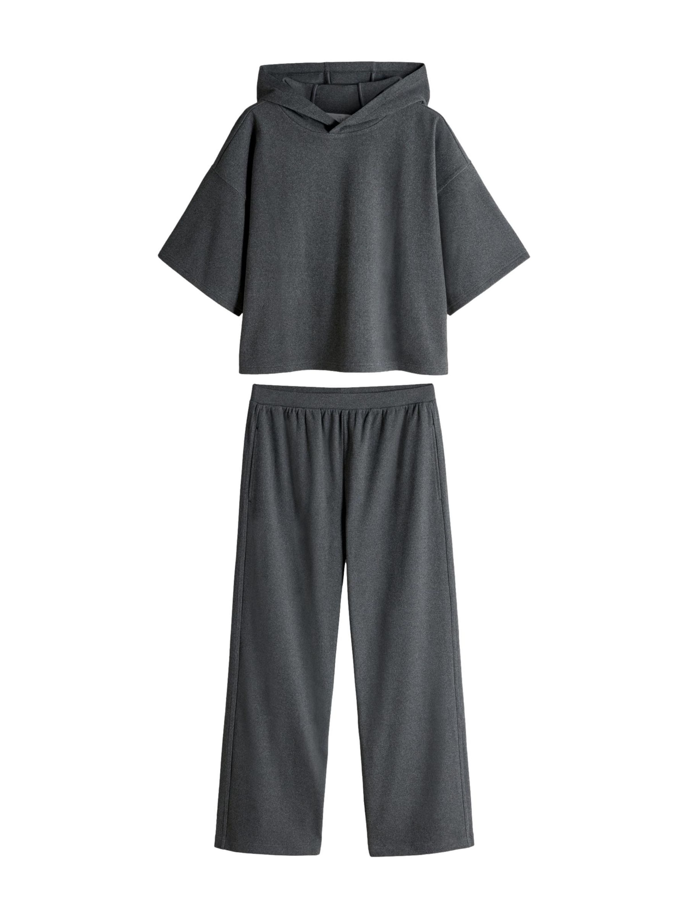 Survêtement The Set en gris : devant