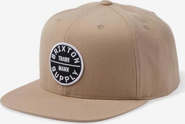 Brixton Cap 'OATH III' in Beige: front