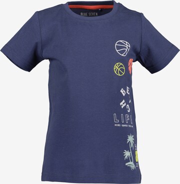 BLUE SEVEN - Camiseta en azul: frente