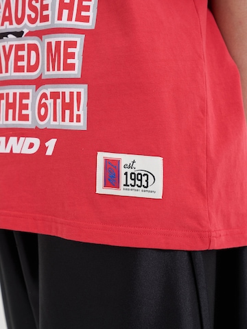 T-shirt AND1 en rouge