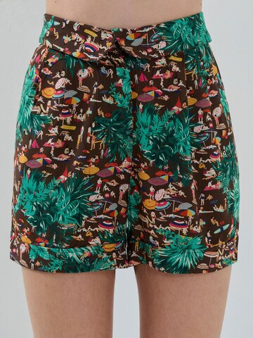regular Pantaloni di Anou Anou in marrone: frontale