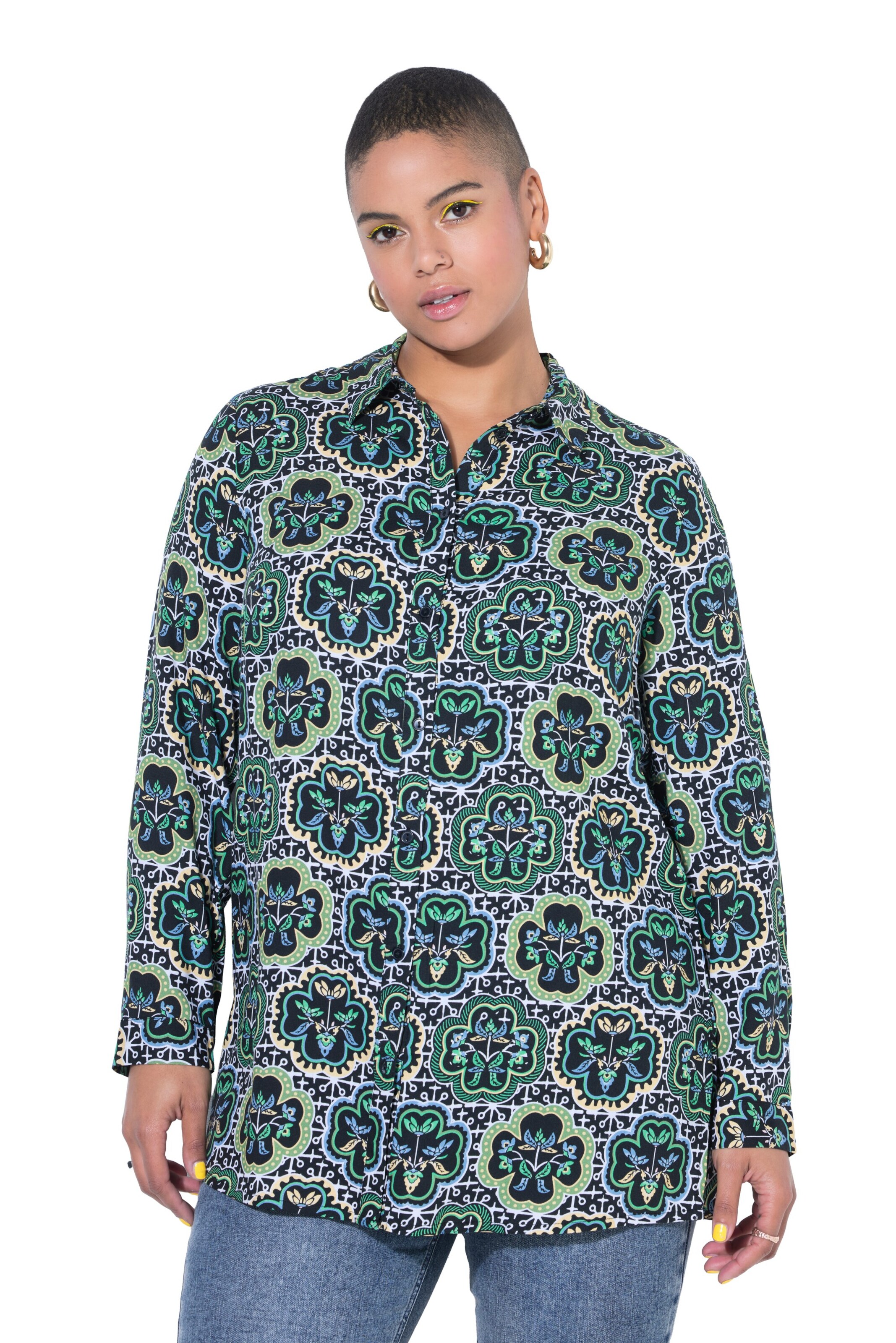 Studio Untold Blouse in Gemengde kleuren: voorkant