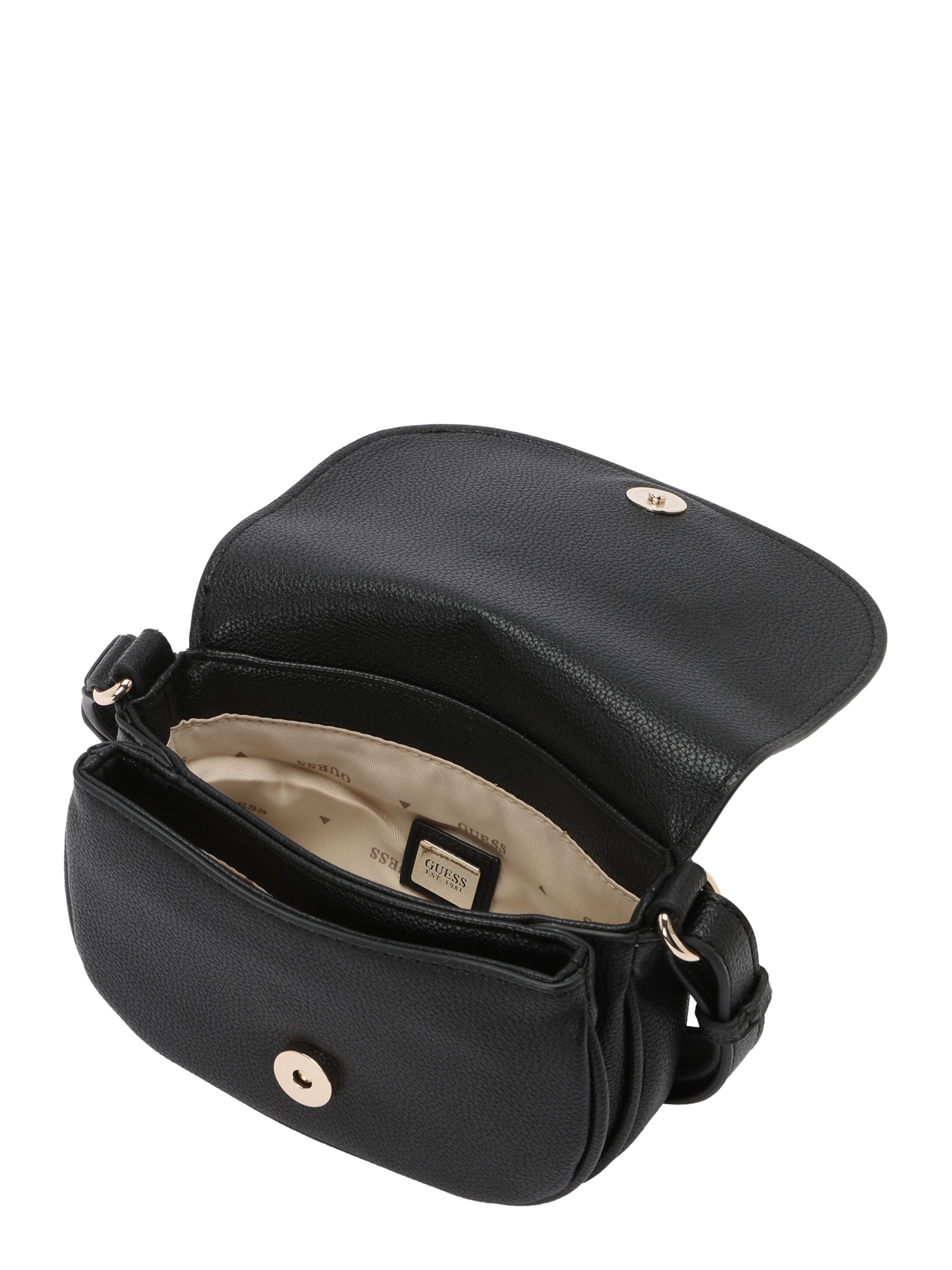 GUESS - Bolso de hombro 'CALEBRA MINI CNVRTBL XBDY FLAP' en negro