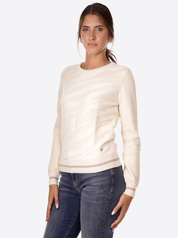 Pull-over 'Maglia' Yes Zee en blanc