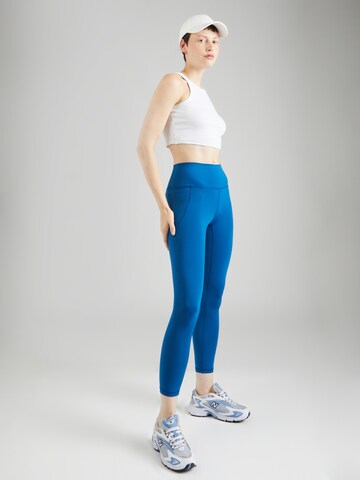 UNDER ARMOUR Skinny Sporthose 'Meridian' in Blau