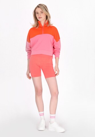 myMo ATHLSR Sweatshirt 'Comfy' in Orange