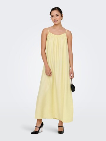 ONLY Dress 'ONLLino' in Yellow