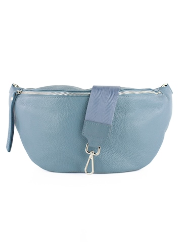 Marsupio 'ROMA' di lePelou in blu: frontale