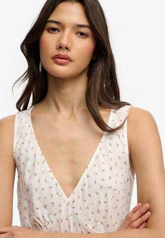 Robe d’été Superdry & Co en blanc