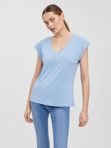 T-shirt 'Filli' VERO MODA en bleu : devant