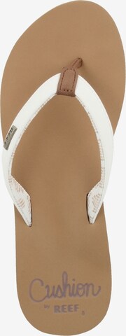 REEF T-Bar Sandals 'Cushion Sands' in White