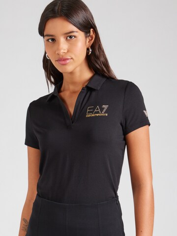 EA7 Emporio Armani Shirt 'TRAIN EVOLUTION' in Black: front