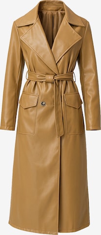 Elara Mantel in Braun: Vorderseite