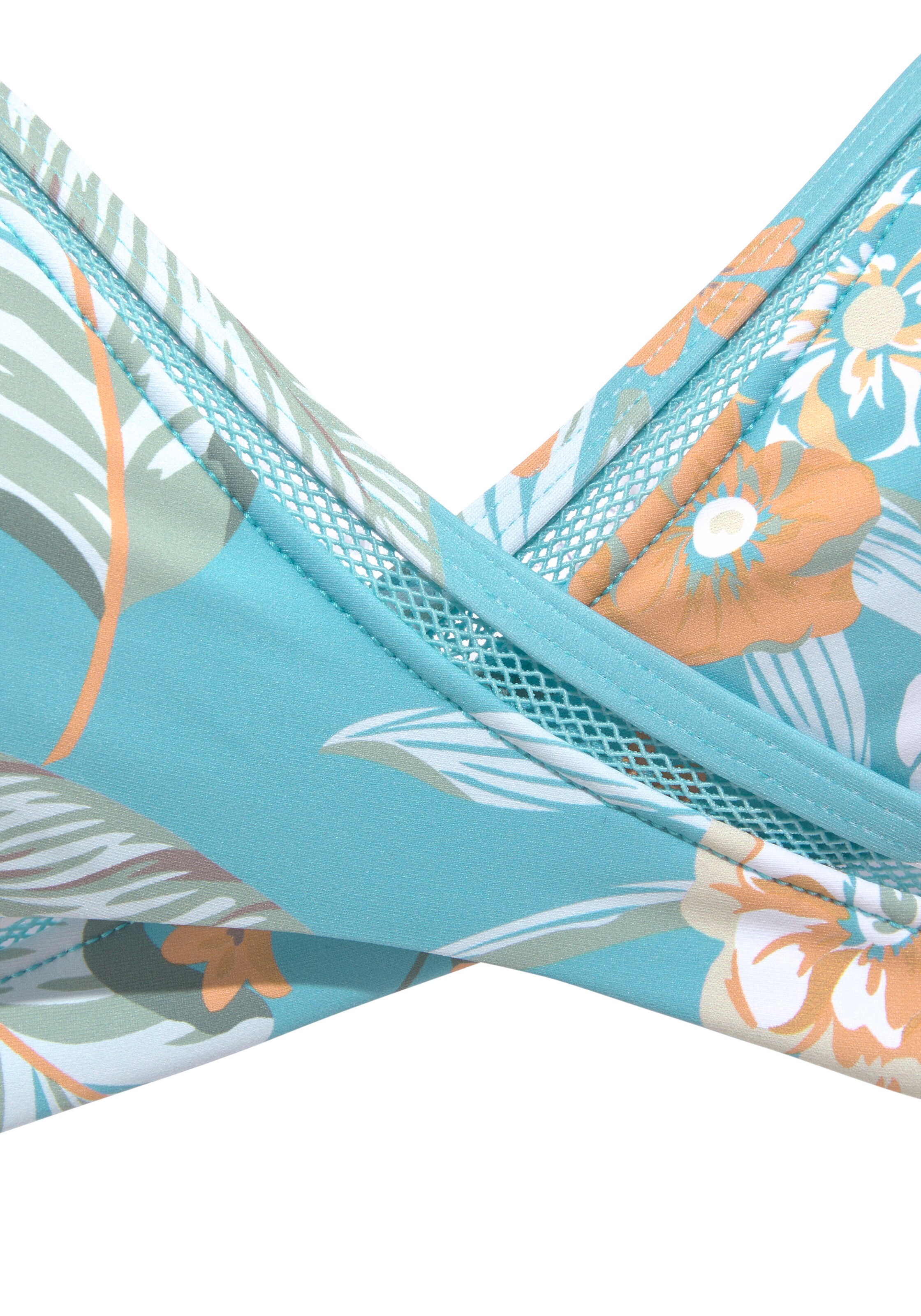 SUNSEEKER Triangel Bikinioverdel 'Suva' i blå