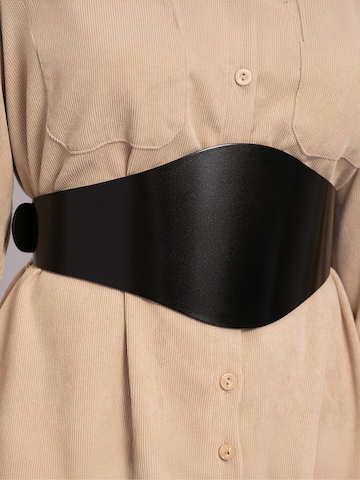 Haute Cuir Bælte 'Cleope Wide Belt' i sort