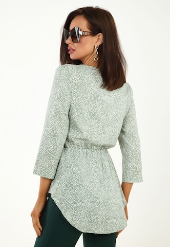 Awesome Apparel Blouse in Groen