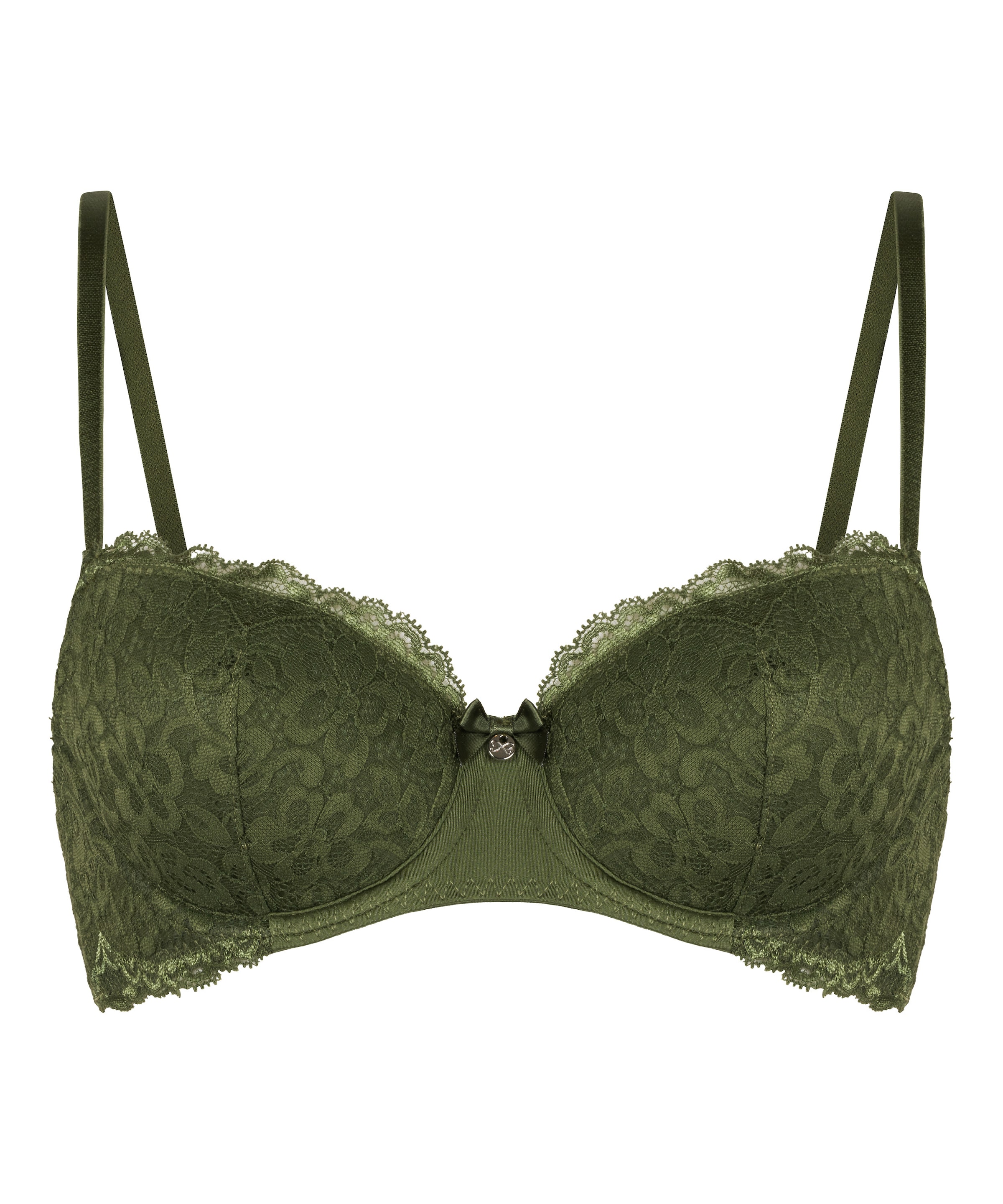 Hunkemöller Push-up BH in Groen: voorkant