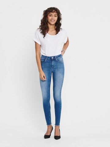 ONLY Skinny Jeans 'Blush' in Blau