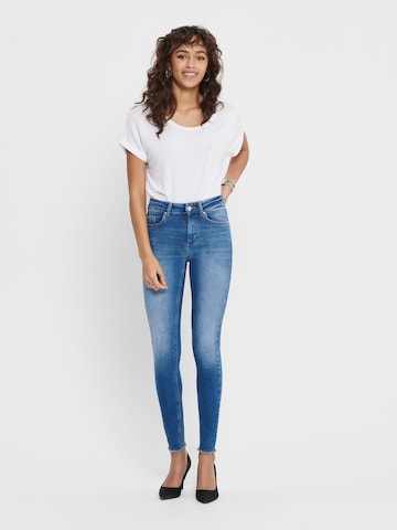 ONLY Skinny Jeans 'Blush' in Blauw