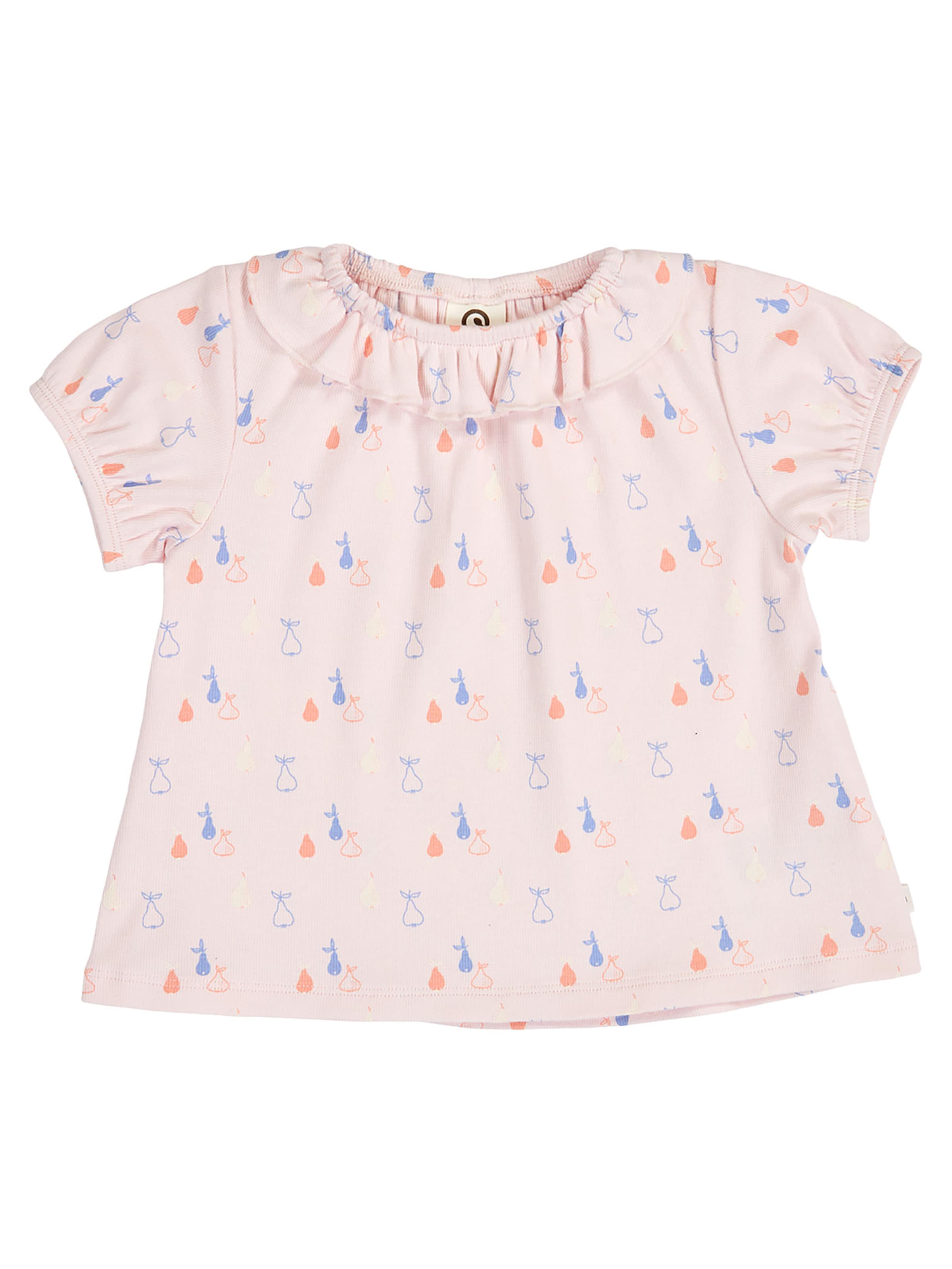 T-Shirt Müsli by GREEN COTTON en rose : devant