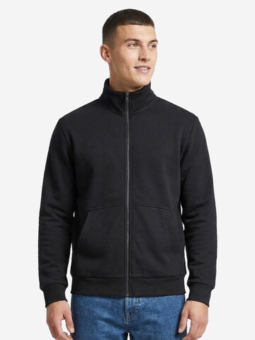 JACK & JONES - Sudadera con cremallera 'JJEBradley' en negro
