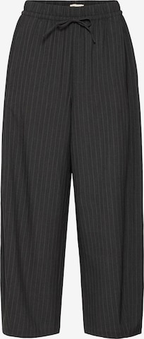 Largi Pantaloni 'IXTRINE' de la ICHI pe gri: față