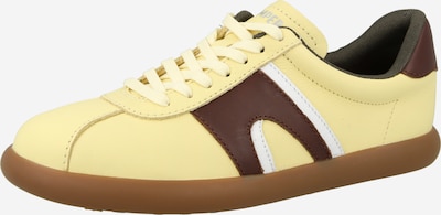 CAMPER Matalavartiset tennarit 'Pelotas Soller' värissä ruskea / keltainen / valkoinen, Tuotenäkymä