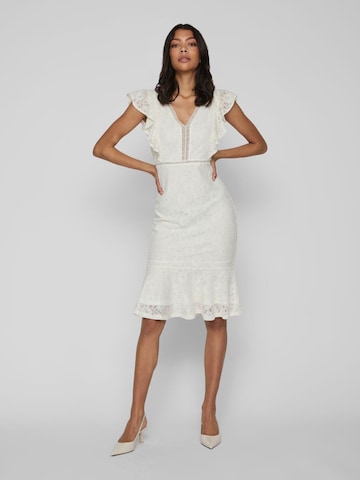 VILA Kleid 'Crice' in Weiß