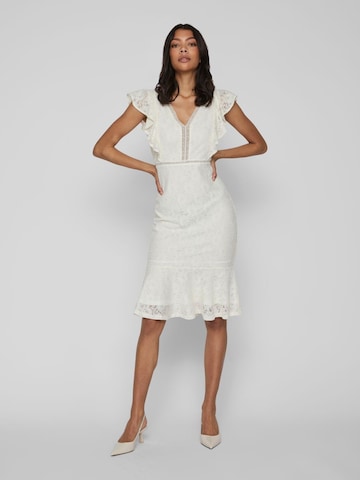 VILA - Vestido 'Crice' em branco