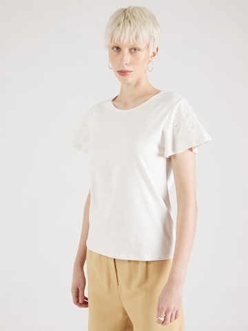 T-shirt UNITED COLORS OF BENETTON en blanc : devant