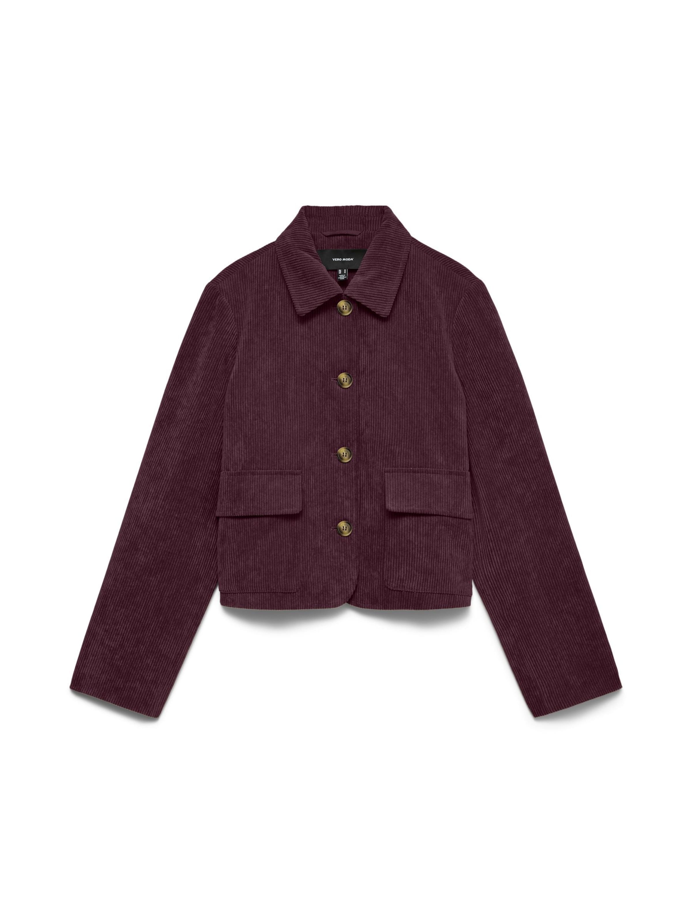 Veste mi-saison 'VMBabyrainiekelly' VERO MODA en rouge : devant