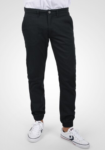 BLEND Skinny Chino Pants 'Pelini' in Black