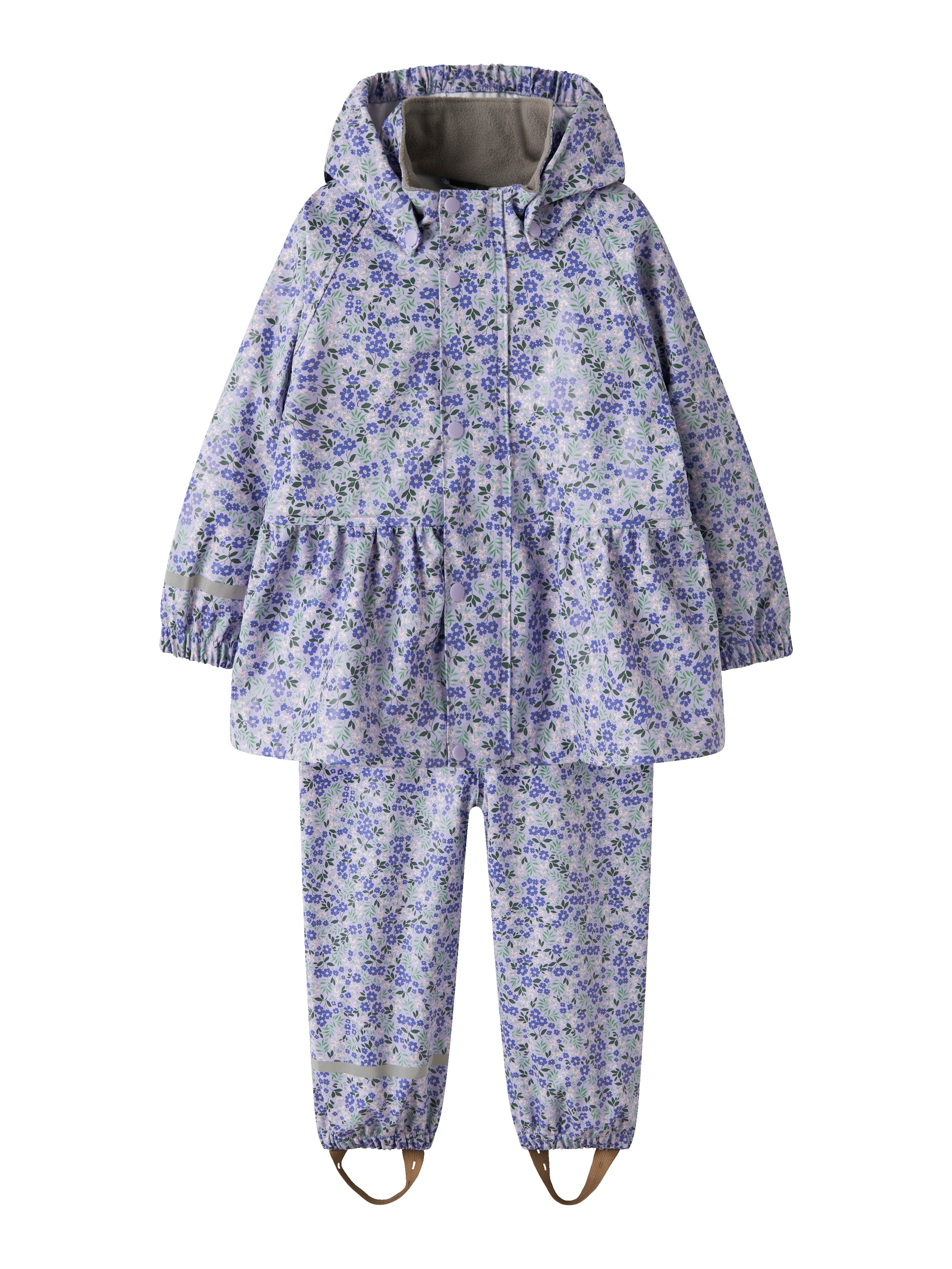 NAME IT - Traje funcional 'NMFDRY10' en lila: frente