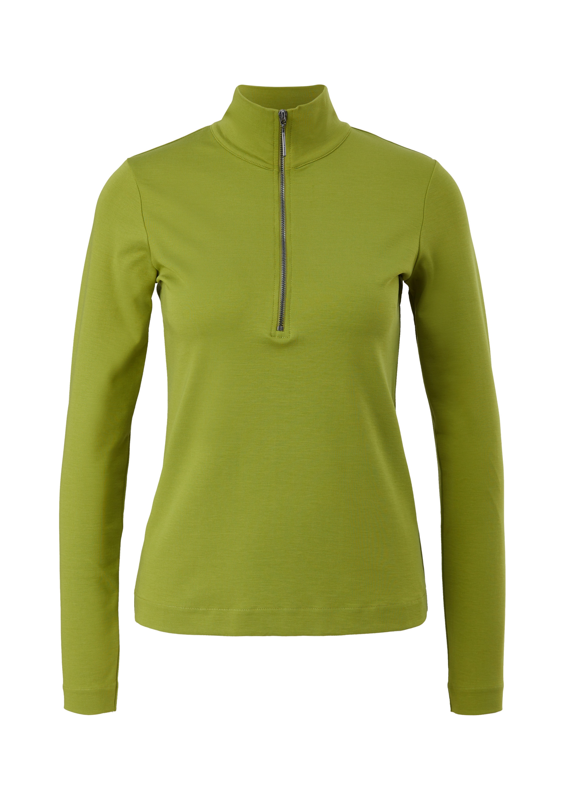 COMMA Shirt in Groen: voorkant