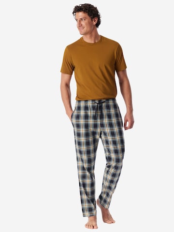 Pantalon de pyjama ' Mix Relax ' SCHIESSER en bleu