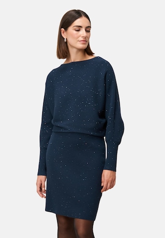 zero Knit dress in Blue: front