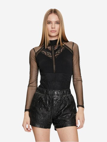 Morgan De Toi Blouse body '241-TJULIE' in Zwart