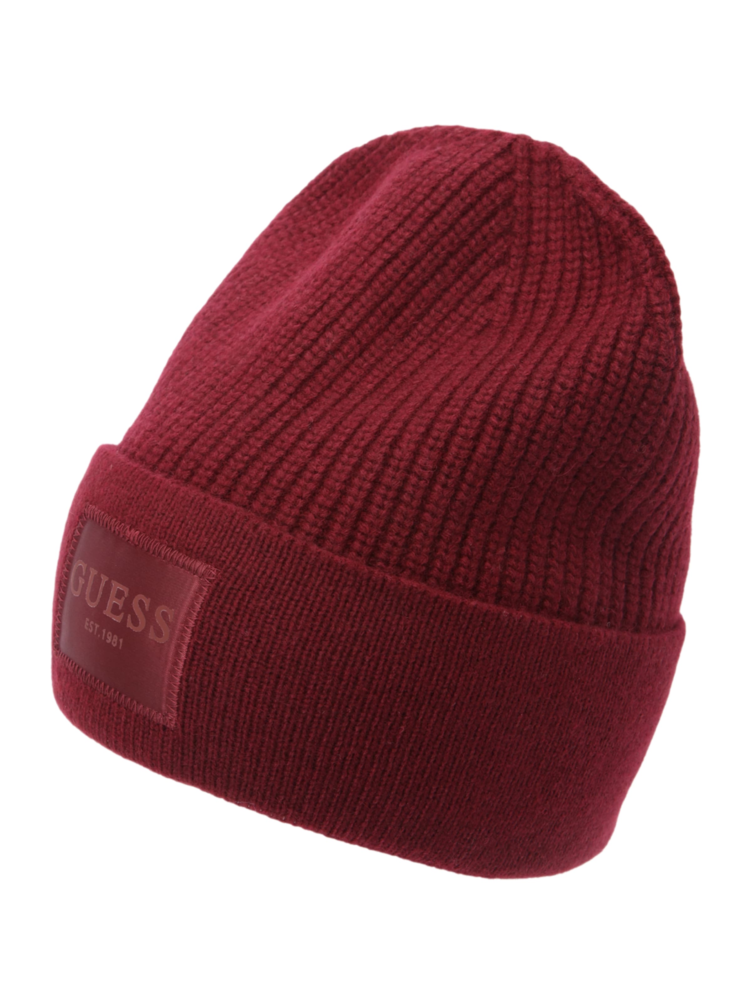GUESS Beanie 'Brenton' in Red: front