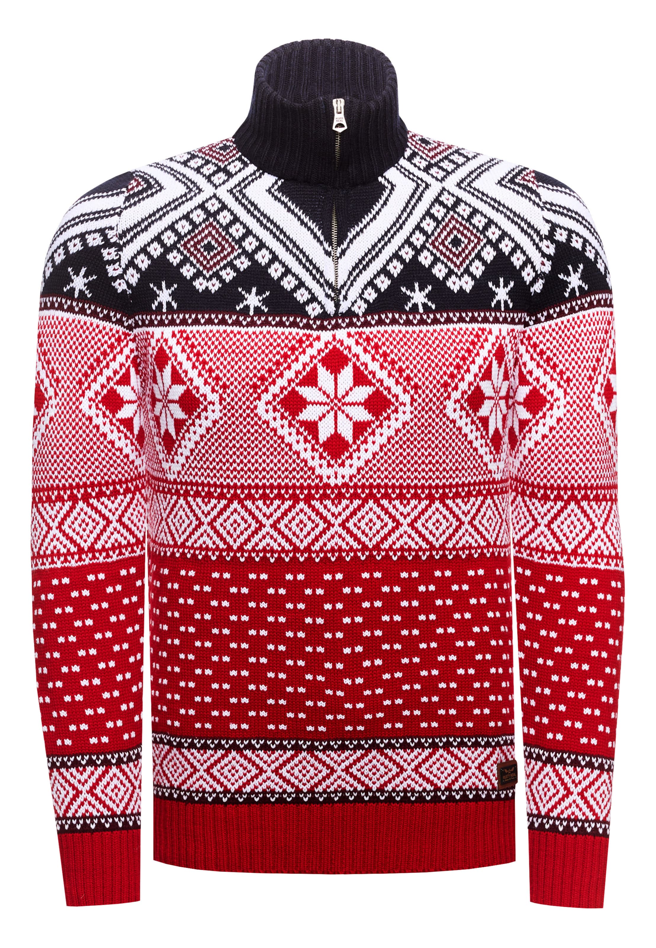 Rusty Neal Pullover in Rot: Vorderseite