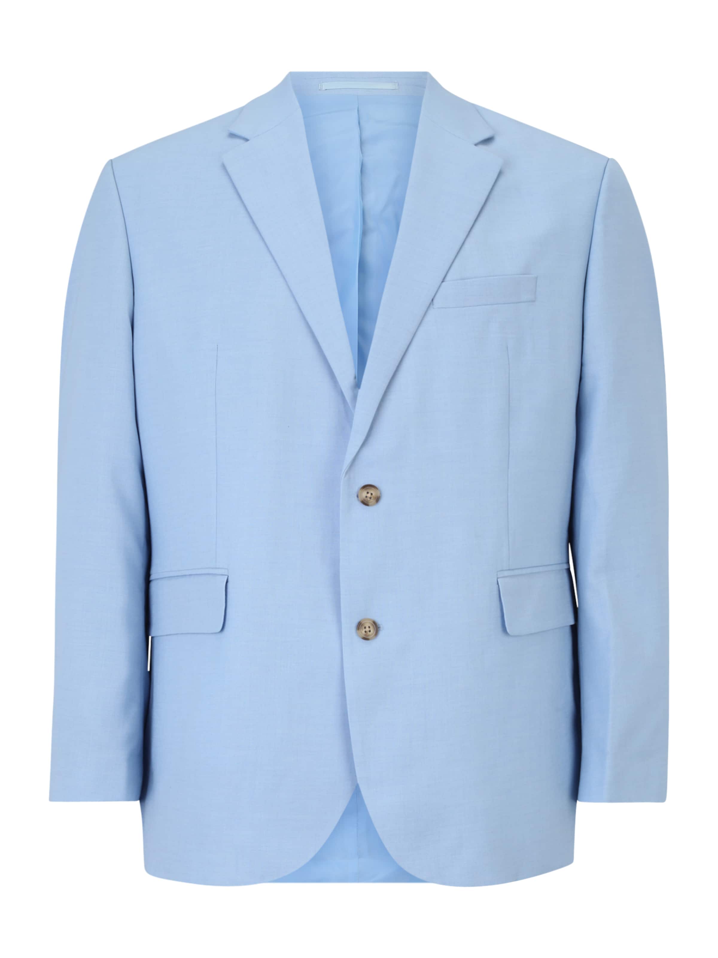 Jack & Jones Plus Společenské sako 'JPRSOLARIS' – modrá: přední strana