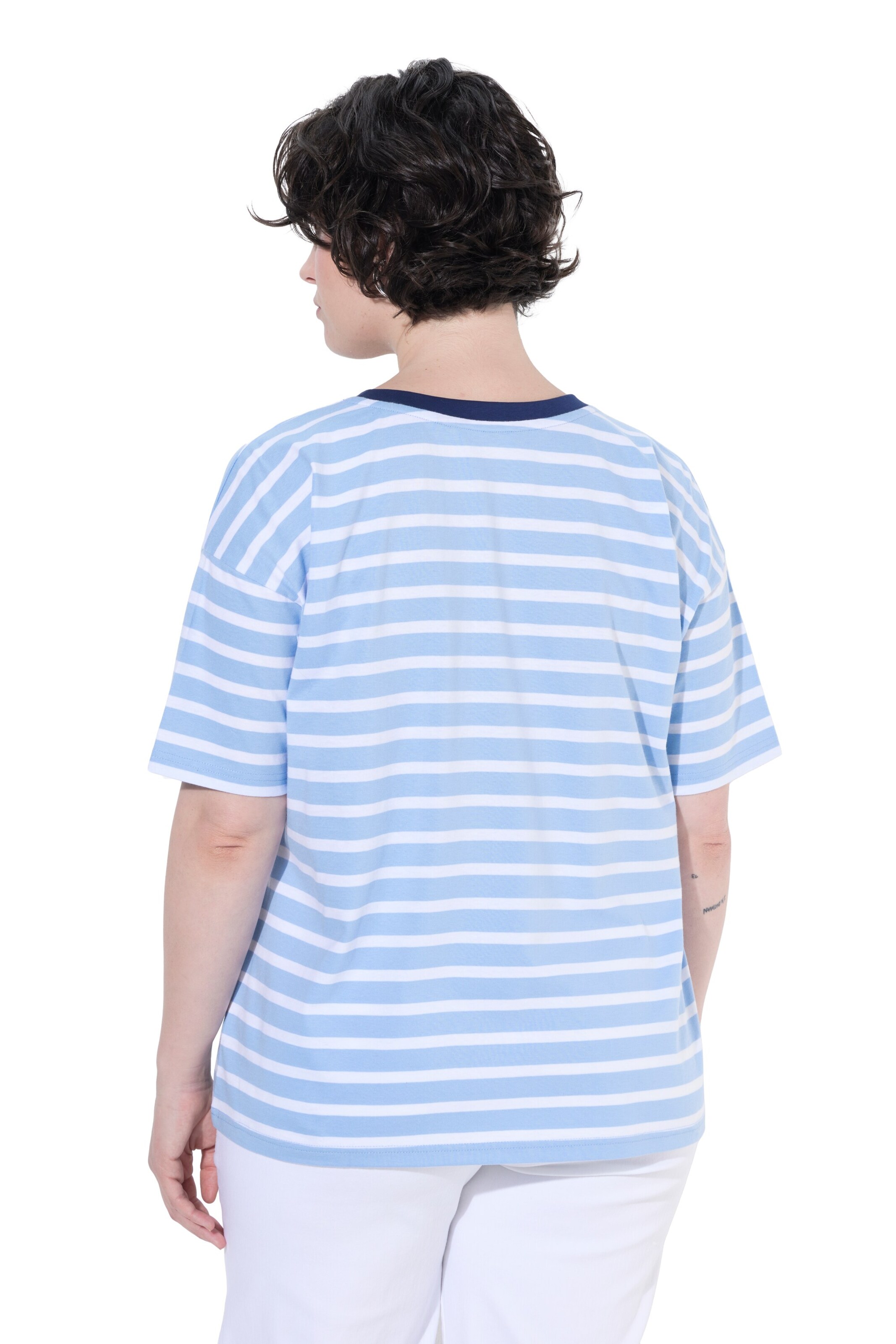Ulla Popken Shirt in Blauw