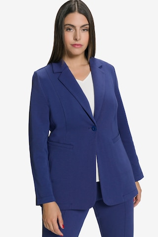 Ulla Popken Blazers in Blauw: voorkant