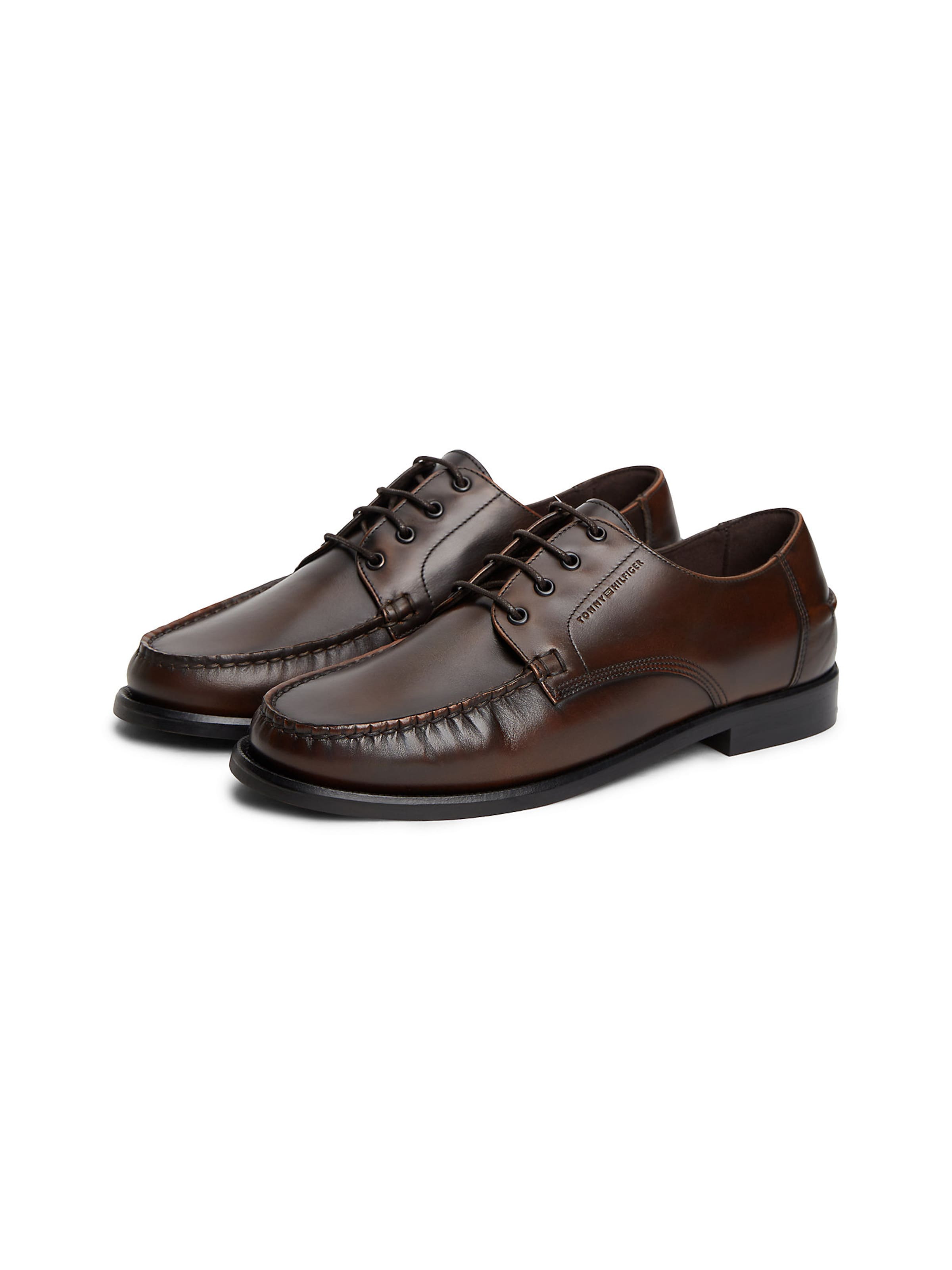 Chaussure à lacets TOMMY HILFIGER en marron
