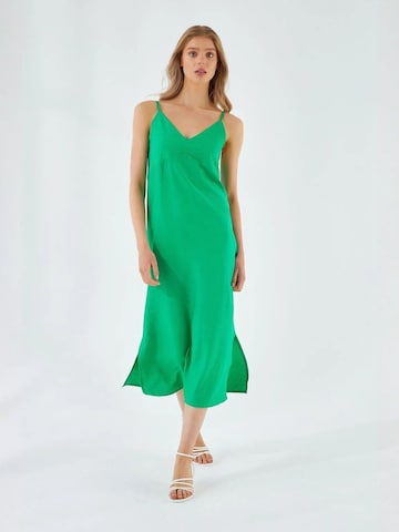 MixRay Summer Dress in Green: front