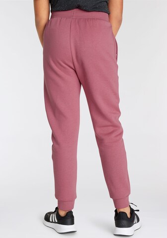 ADIDAS ORIGINALS Zwężany krój Spodnie 'Adicolor' w kolorze różowy